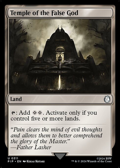 Temple of the False God (pip) (311)