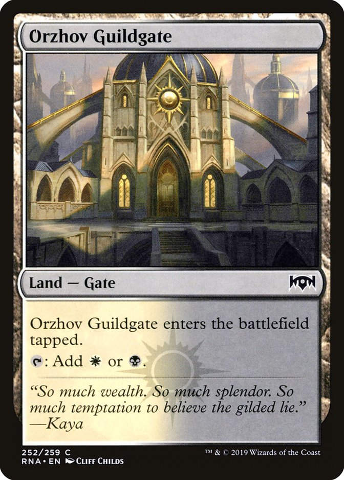 Orzhov Guildgate (RNA) (252)