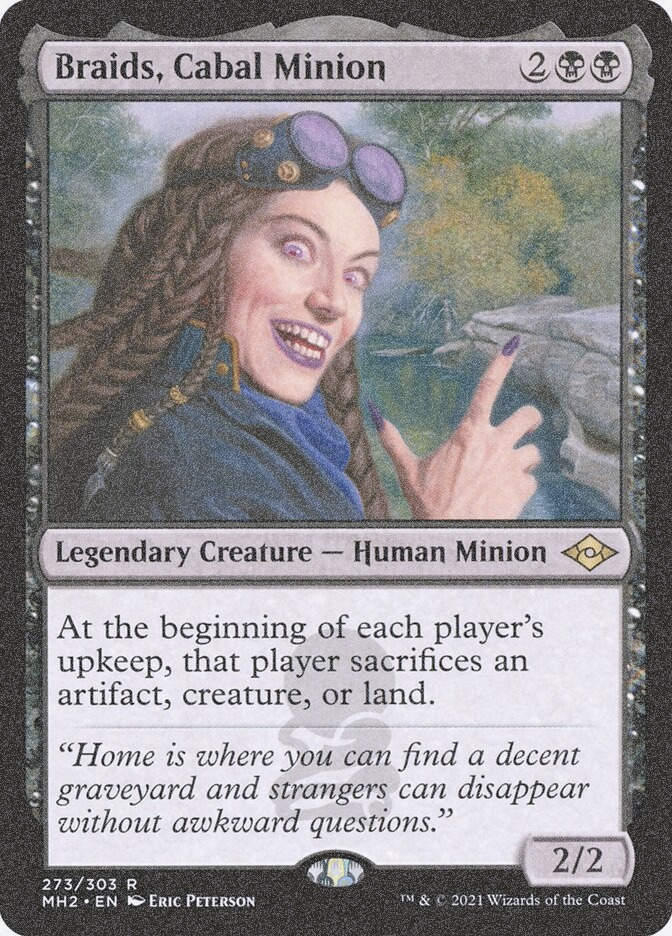 Braids, Cabal Minion (MH2) (273) / Foil Etched