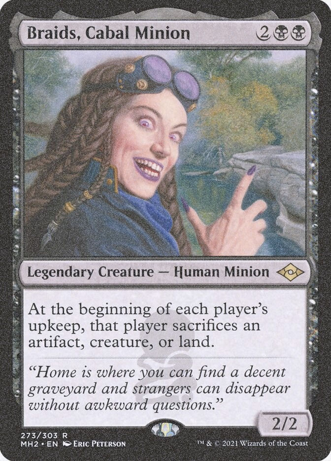 Braids, Cabal Minion (MH2) (273) / Foil Etched