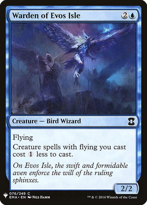 Warden of Evos Isle (PLST) (EMA-76)