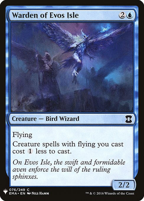 Warden of Evos Isle (PLST) (EMA-76)