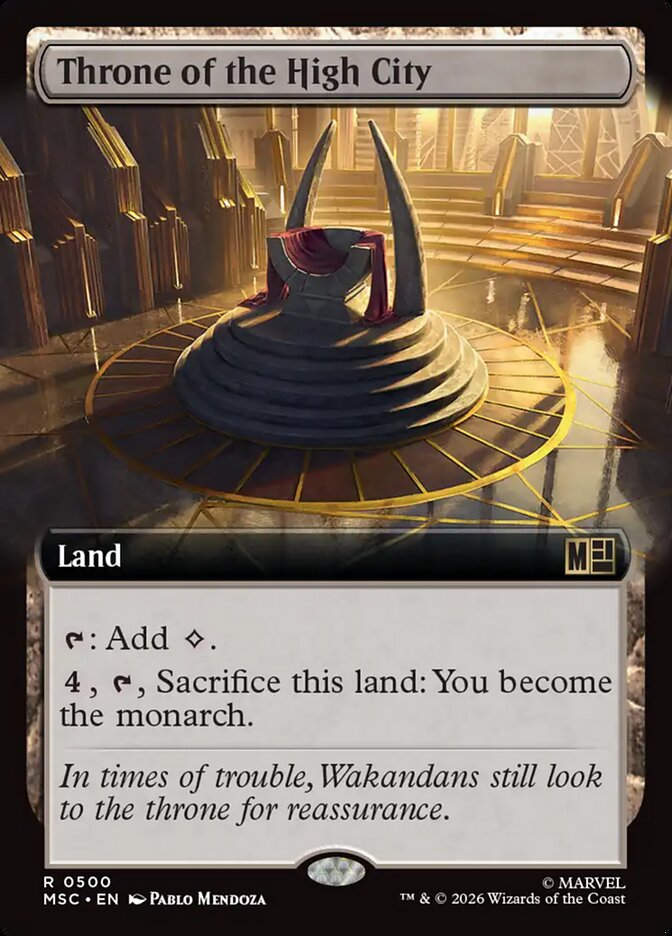 Throne of the High City (MSC) (500) / Extended Art