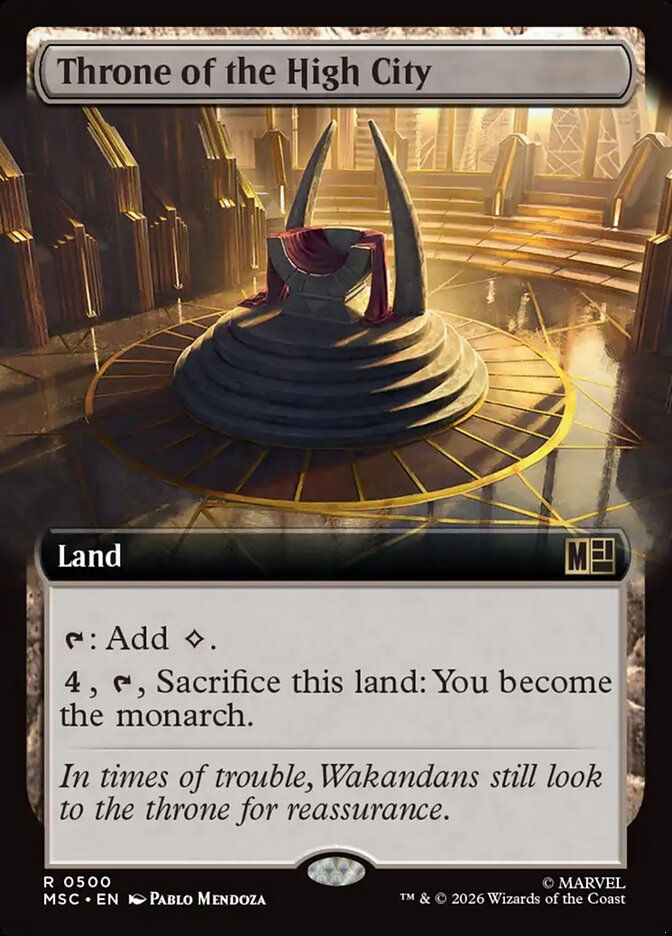 Throne of the High City (MSC) (500) / Extended Art