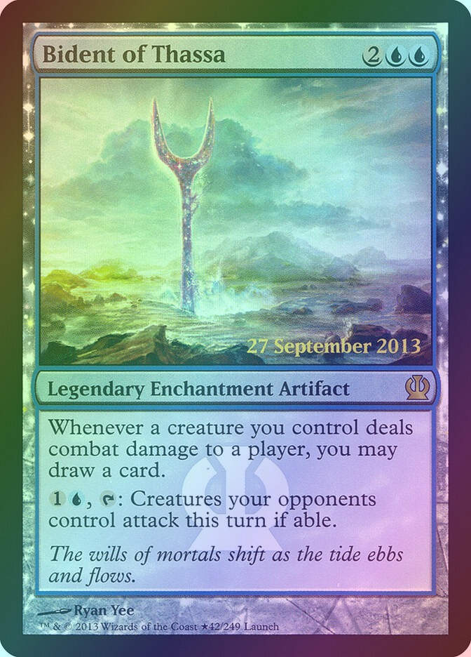 Bident of Thassa (PTHS) (42★) / Foil