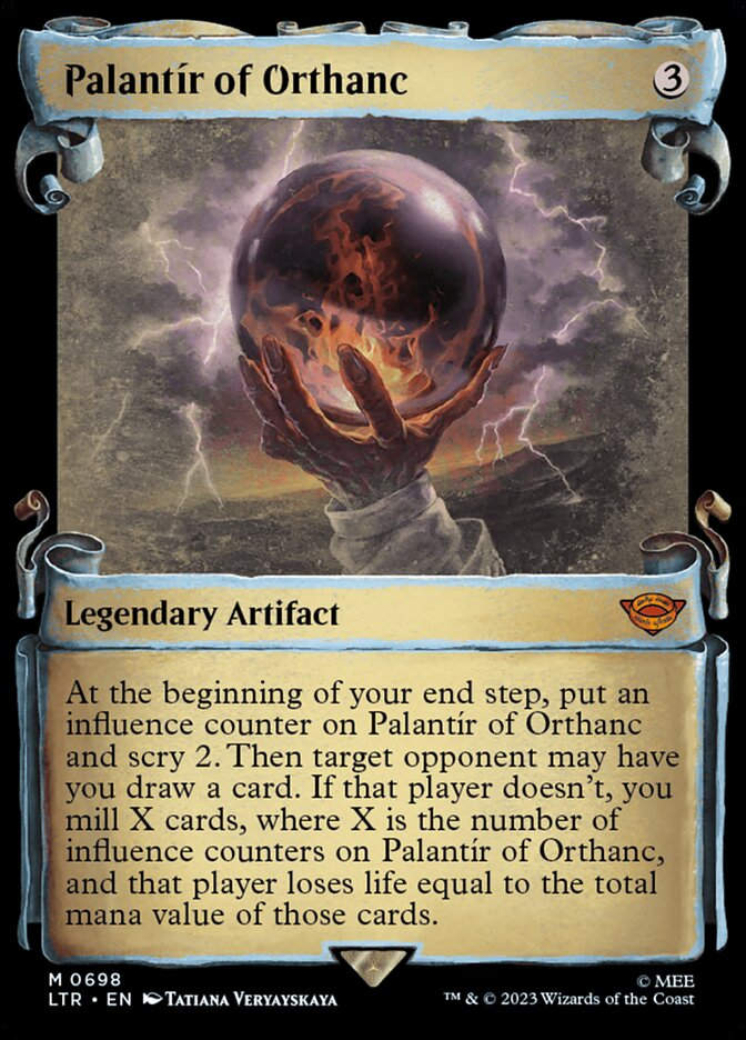 Palantír of Orthanc (LTR) (698) / Showcase