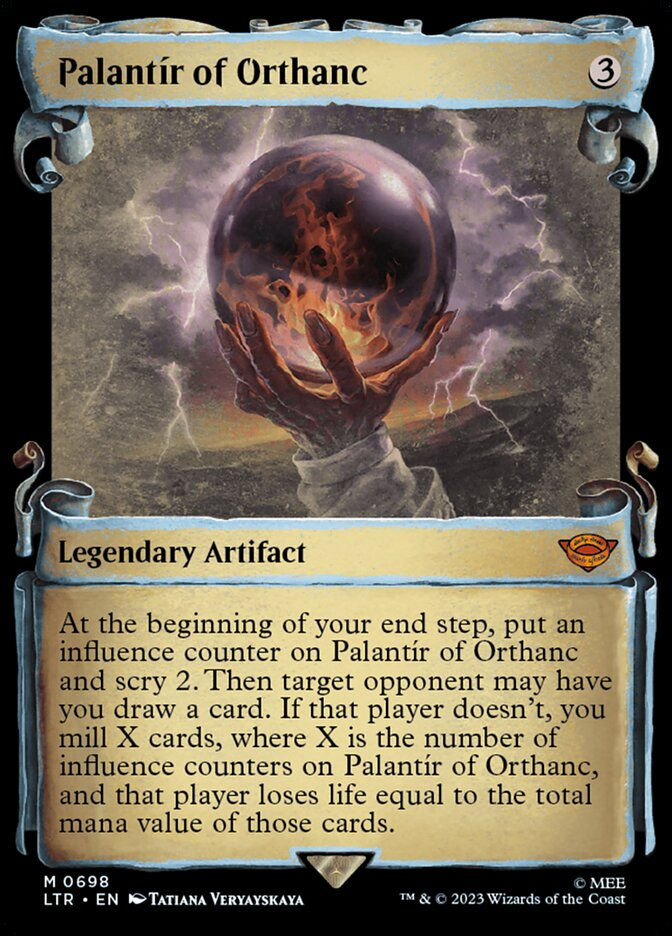 Palantír of Orthanc (LTR) (698) / Showcase