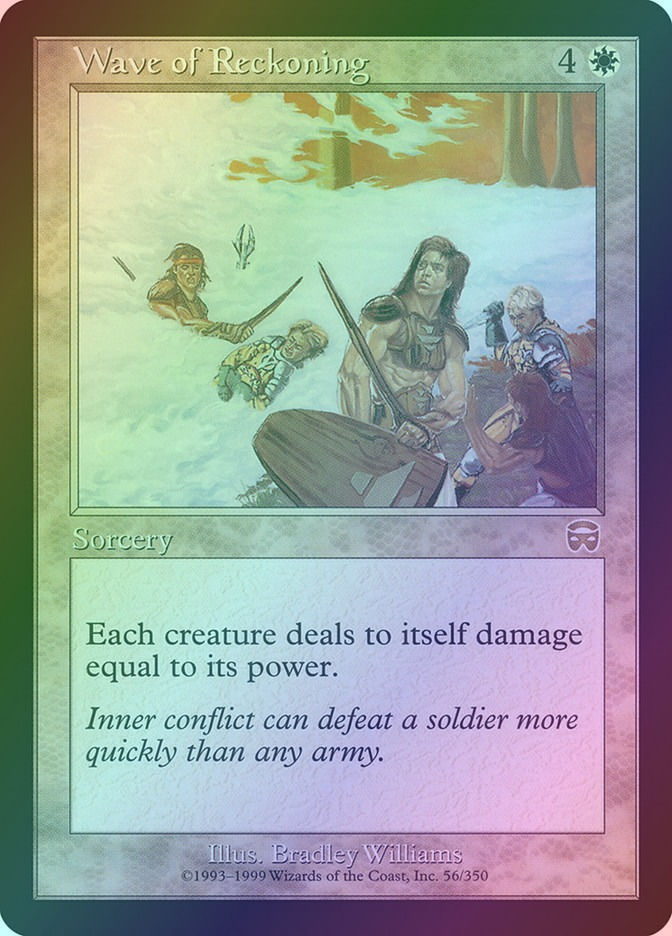 Wave of Reckoning (MMQ) (56) / Foil
