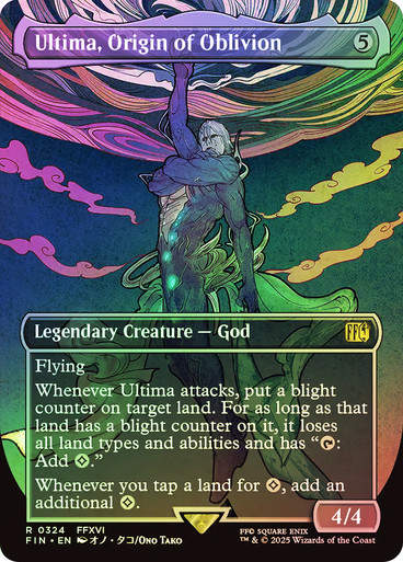 Ultima, Origin of Oblivion (FIN) (324) / Borderless / Foil