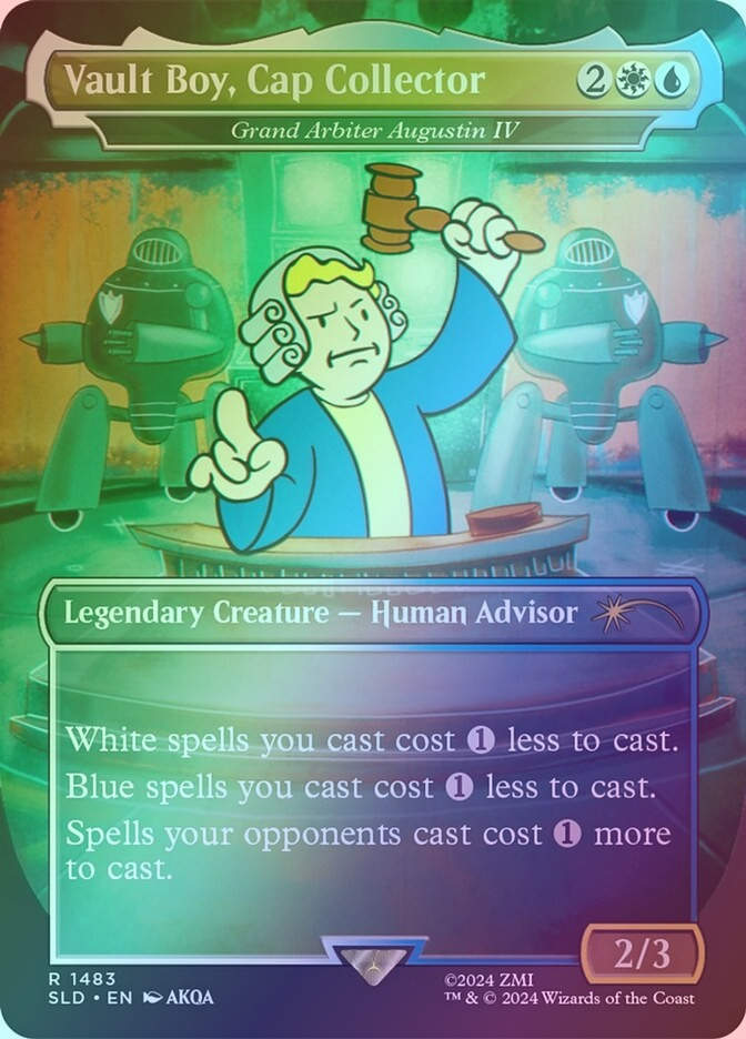 Grand Arbiter Augustin IV (SLD) (1483★) / Borderless / Rainbow Foil