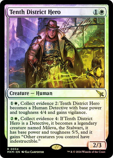 Tenth District Hero (mkm) (34) / Foil