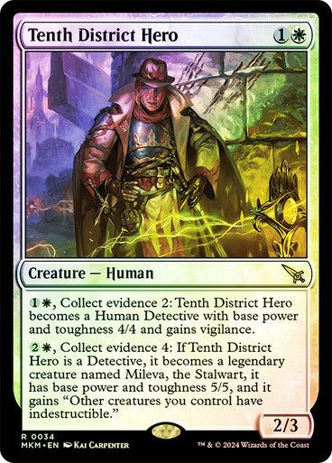 Tenth District Hero (mkm) (34) / Foil