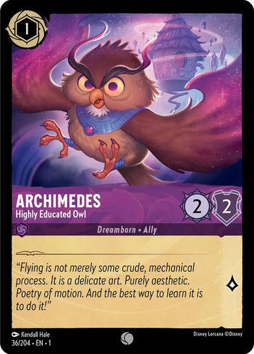 Archimedes - Highly Educated Owl (LOR_TFC)