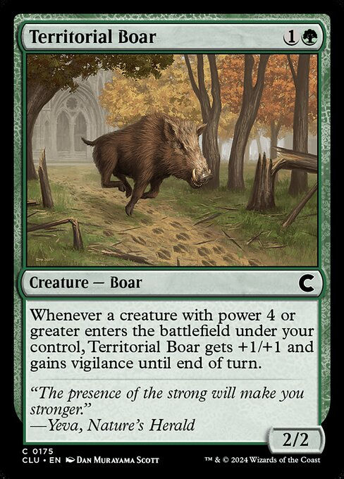 Territorial Boar (clu) (175)