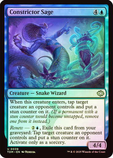 Constrictor Sage (TDM) (39) / Foil