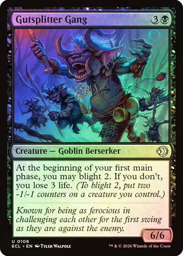 Gutsplitter Gang (ECL) (106) / Foil