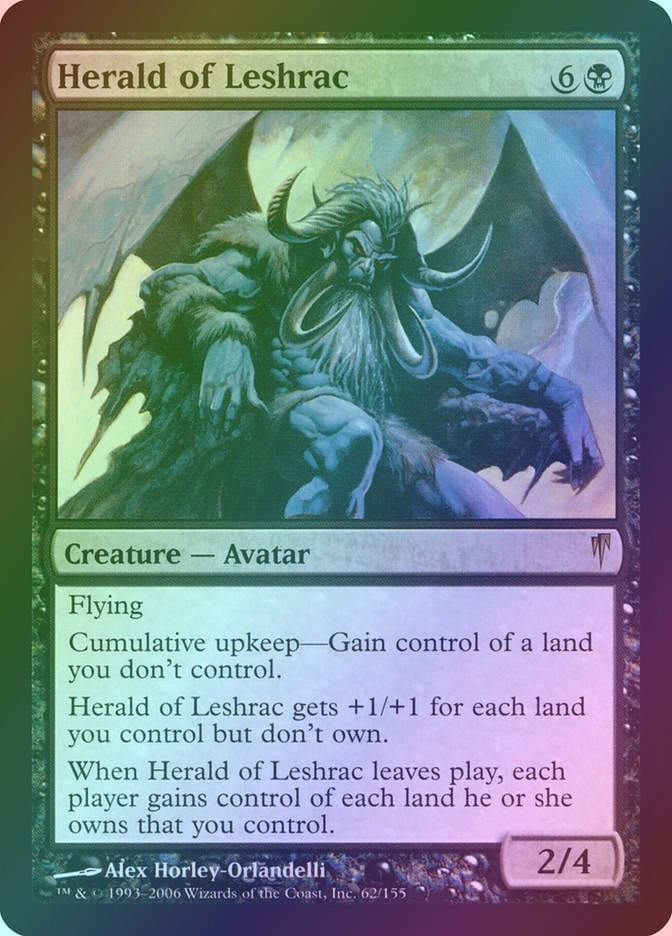 Herald of Leshrac (CSP) (62) / Foil