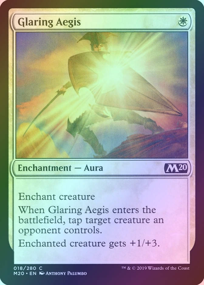 Glaring Aegis (M20) (18) / Foil