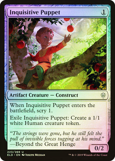 Inquisitive Puppet (ELD) (223) / Foil