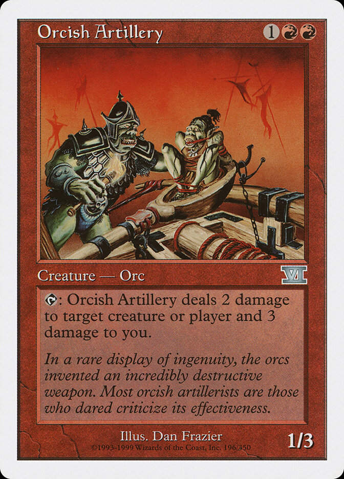 Orcish Artillery (6ED) (196)