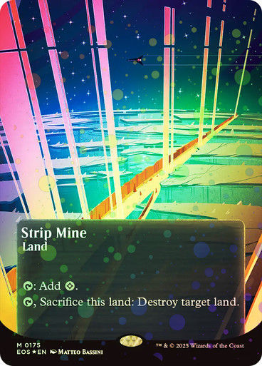Strip Mine (EOS) (175) / Borderless Galaxy Foil