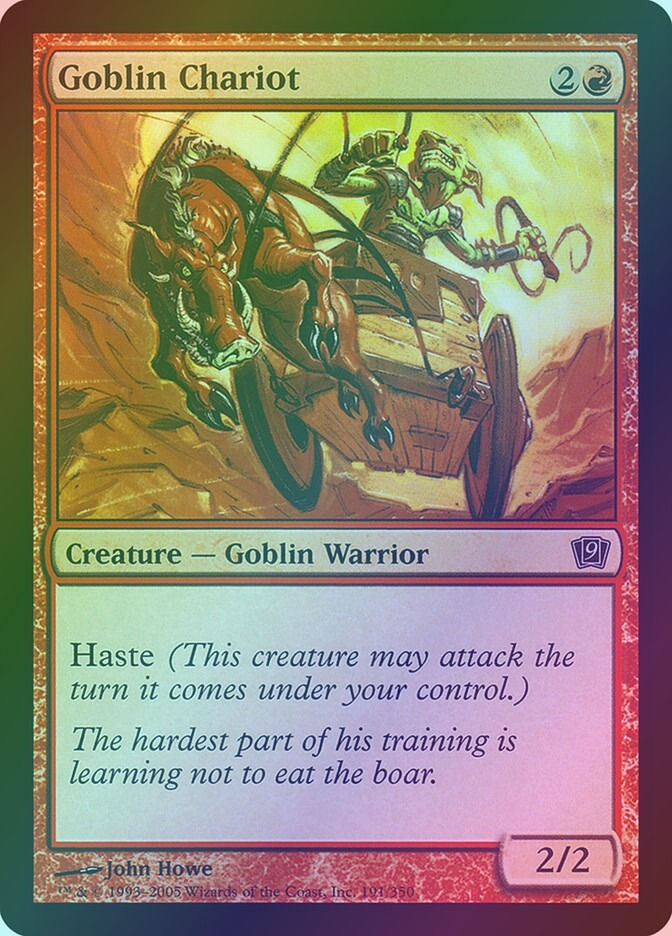 Goblin Chariot (9ED) (191★) / Foil