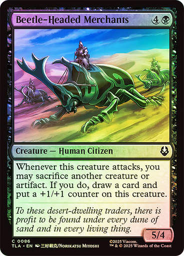 Beetle-Headed Merchants (TLA) (86) / Foil
