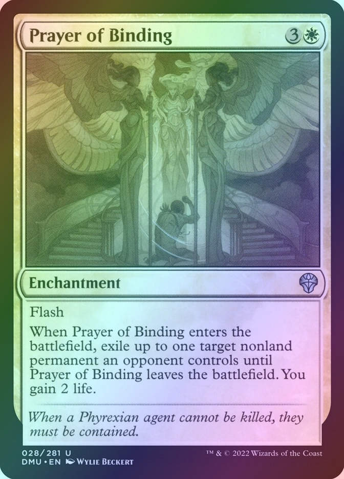 Prayer of Binding (DMU) (28) / Foil