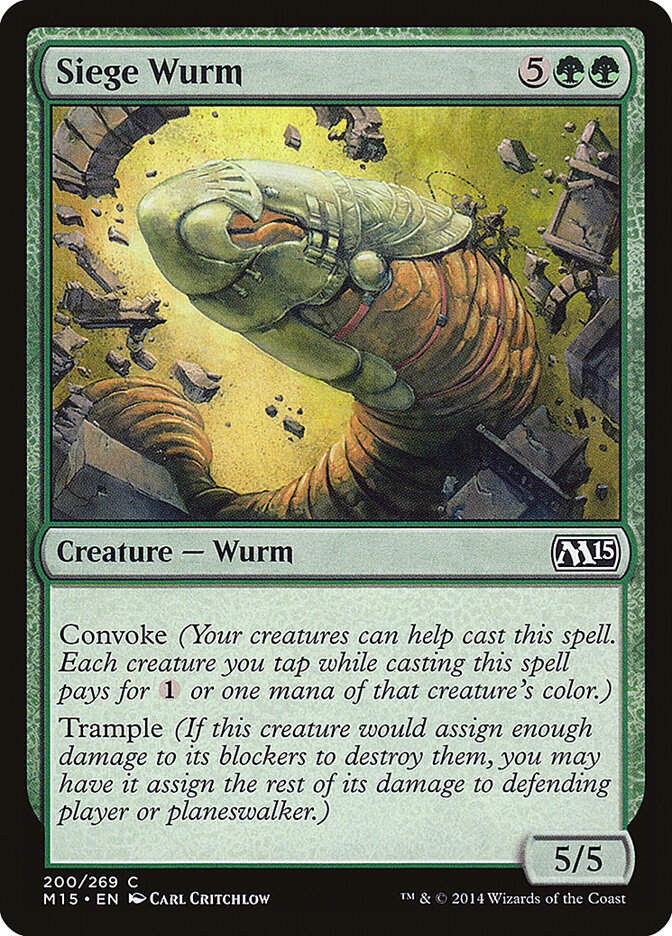 Siege Wurm (M15) (200)