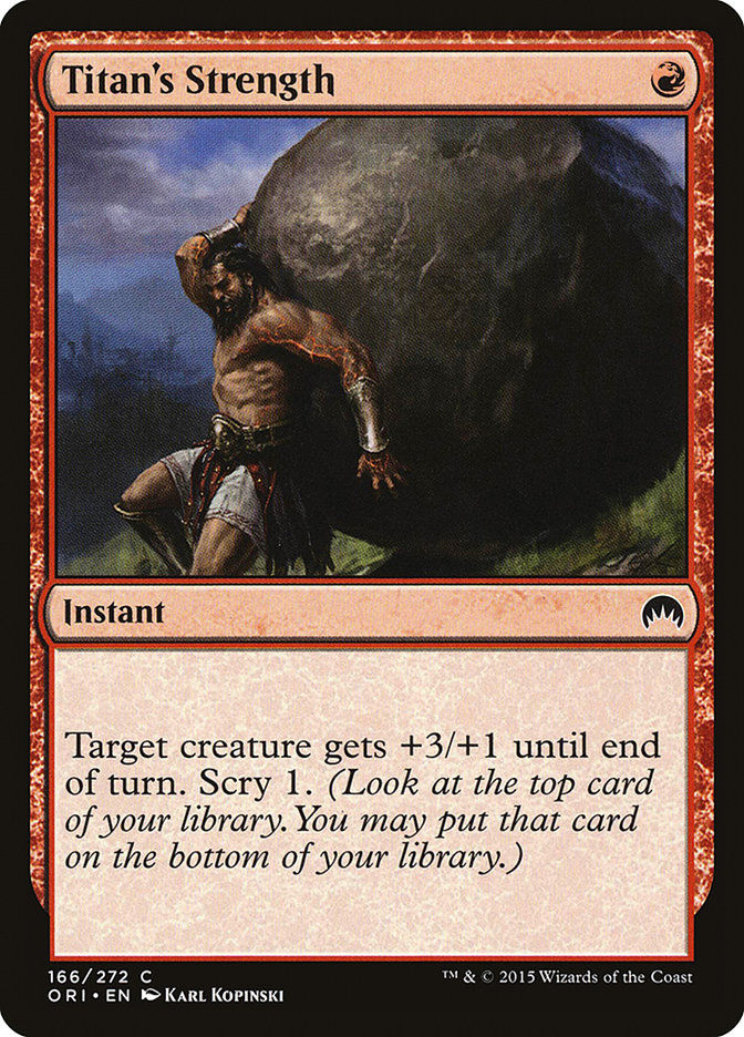 Titan's Strength (ORI) (166)
