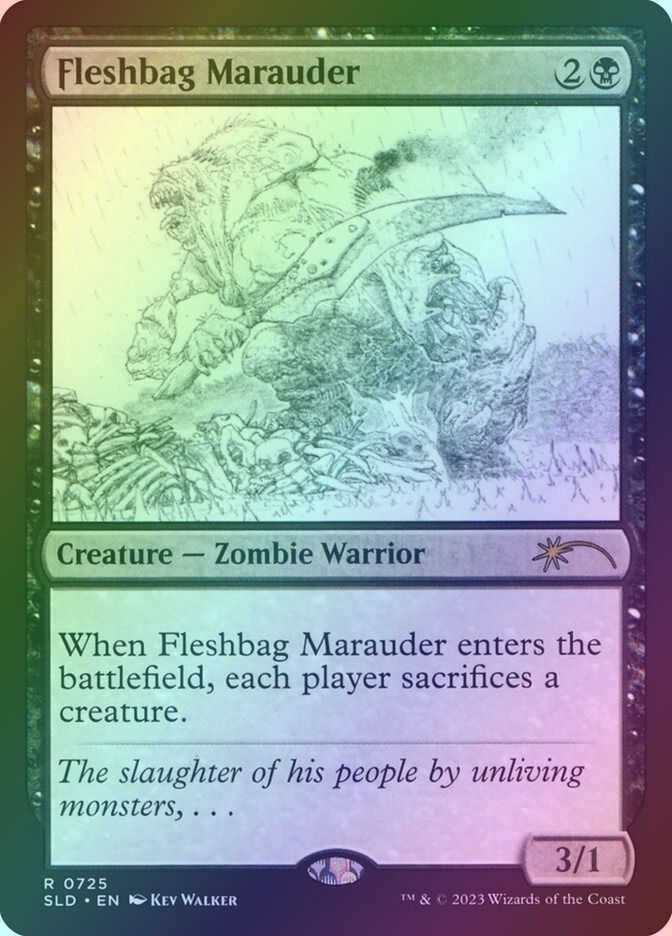 Fleshbag Marauder (SLD) (725) / Foil