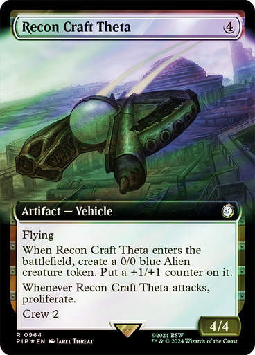 Recon Craft Theta (pip) (964) / Extended Surge Foil