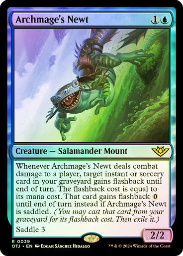 Archmage's Newt (otj) (39) / Foil