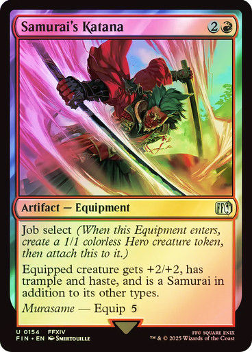 Samurai's Katana (FIN) (154) / Foil