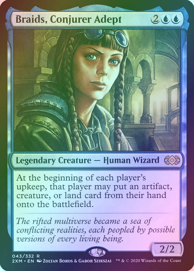 Braids, Conjurer Adept (2XM) (43) / Foil