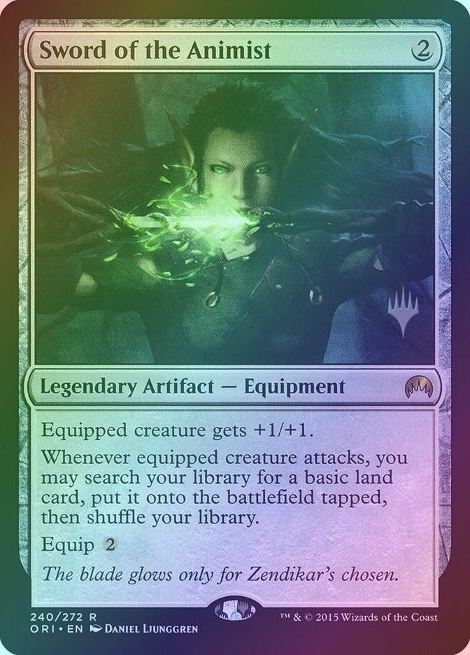 Sword of the Animist (PORI) (240p) / Foil