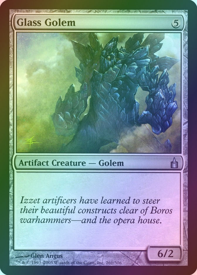 Glass Golem (RAV) (261) / Foil