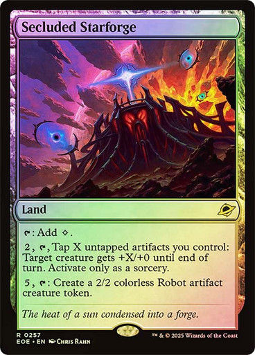 Secluded Starforge (EOE) (257) / Foil