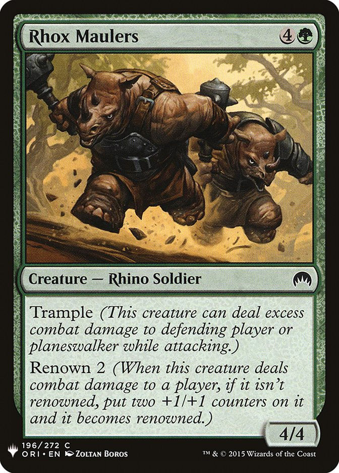 Rhox Maulers (MYS)