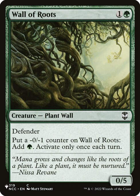 Wall of Roots (PLST) (NCC-319)