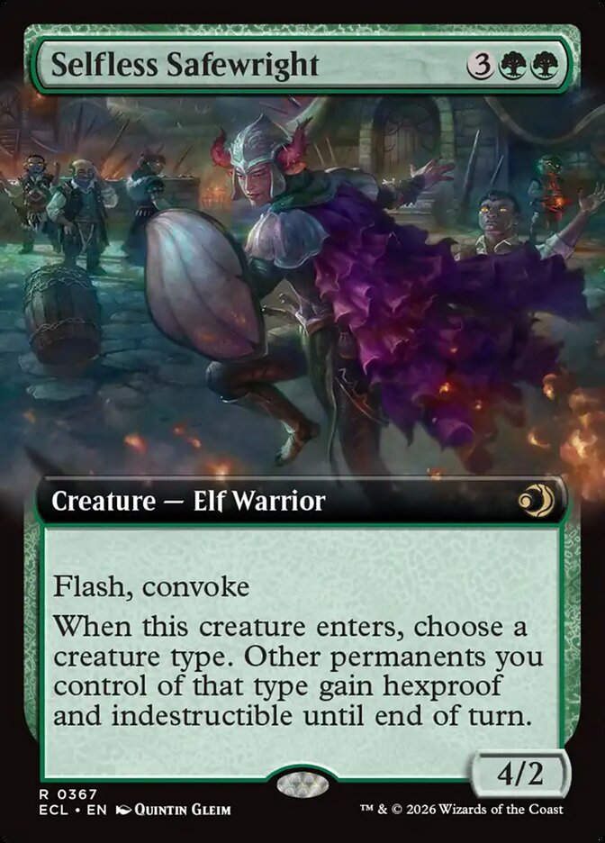 Selfless Safewright (ECL) (367) / Extended Art