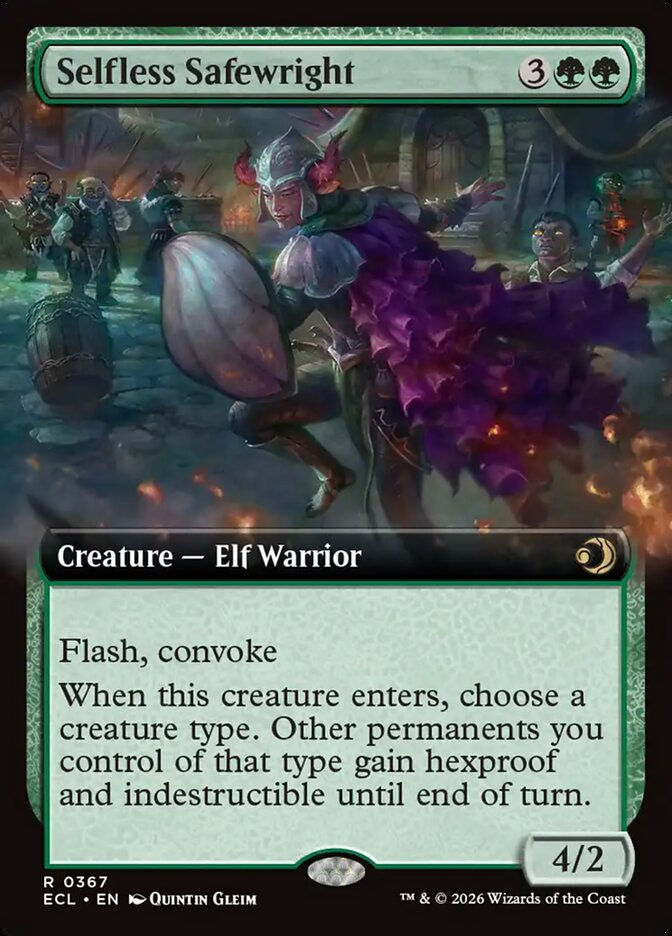 Selfless Safewright (ECL) (367) / Extended Art