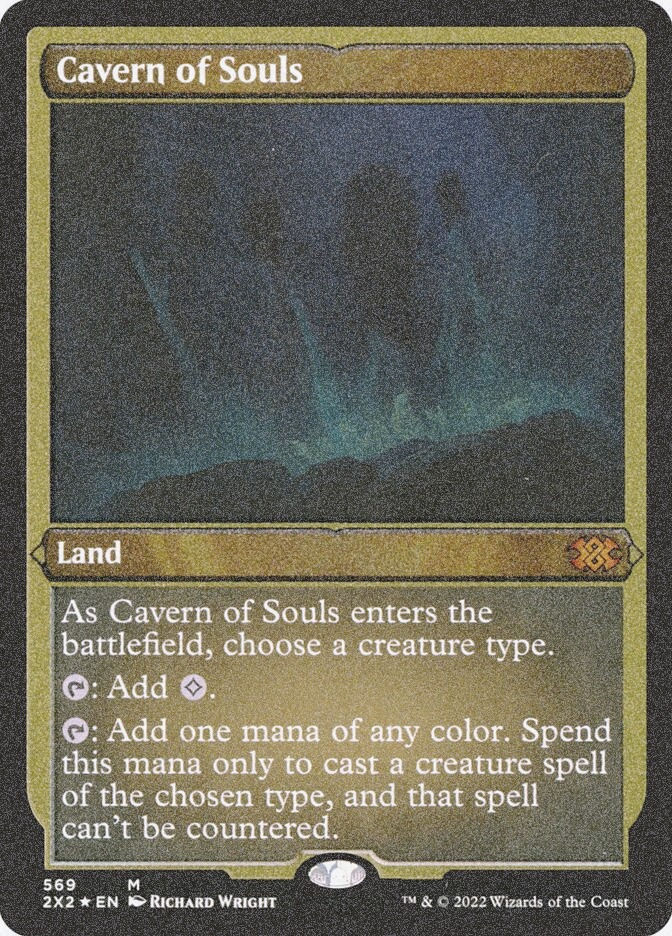 Cavern of Souls (2X2) (569) / Foil Etched