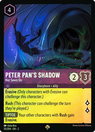 Peter Pan's Shadow - Not Sewn On (LOR_ROF) / Foil