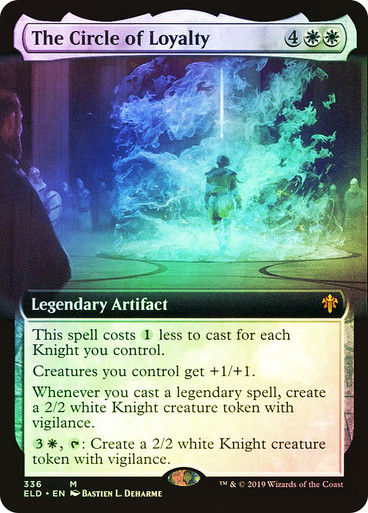 The Circle of Loyalty (ELD) (336) / Extended Art / Foil