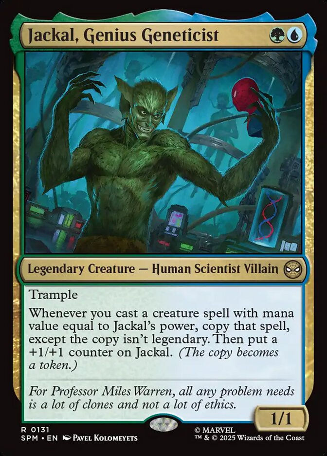 Jackal, Genius Geneticist (SPM) (131)