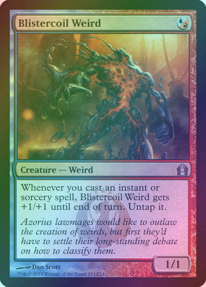 Blistercoil Weird (RTR) (211) / Foil