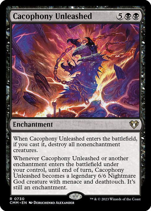 Cacophony Unleashed (cmm) (Commander Deck)