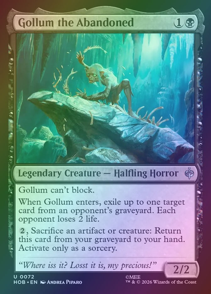 Gollum the Abandoned (HOB) (72) / Foil