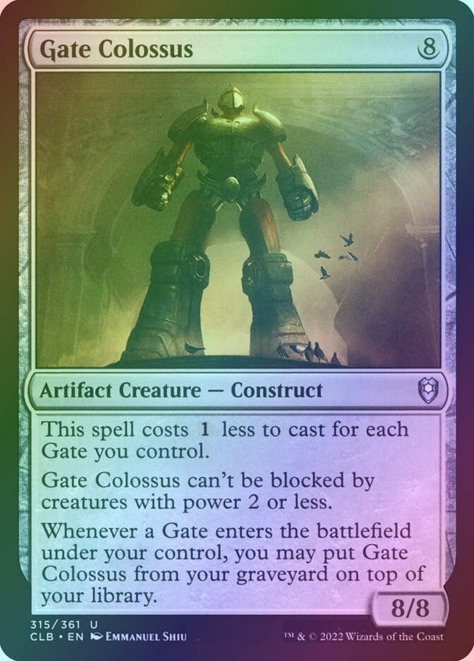 Gate Colossus (CLB) (315) / Foil